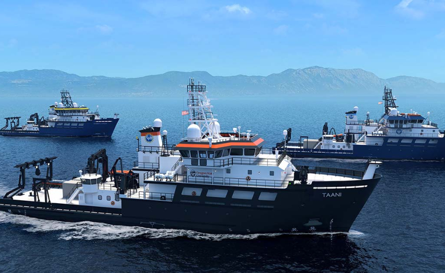 An artist’s illustration of the three new RCRVs. (Image credit: OSU)